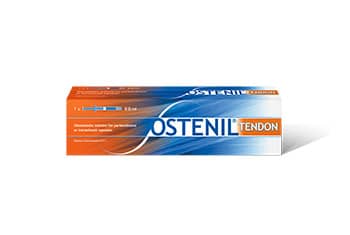 OSTENIL® TENDON seringue préremplie pour le traitement des douleurs et des problèmes de réduction de mobilité en cas d’affections des tendons. Efficace, sûr et très bien toléré!