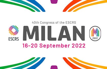 Join us at the European Society of Cataract and Refractive Surgeons Congress